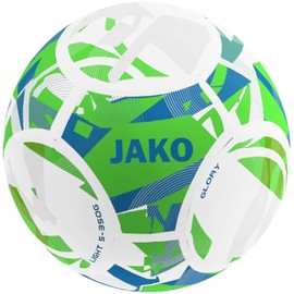 JAKO Lightball Glory, White/Neon Green/JAKO Blue, 5 (350 g)