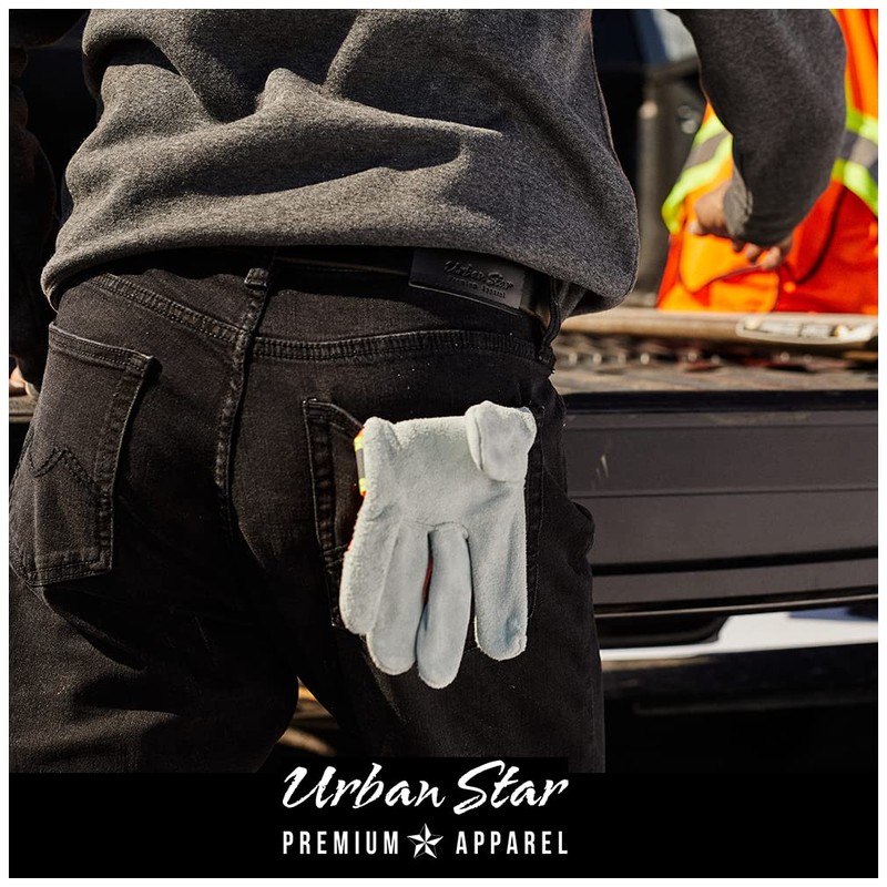 Urban Star Mens Jeans Relaxed Fit – Straight Leg Stretch