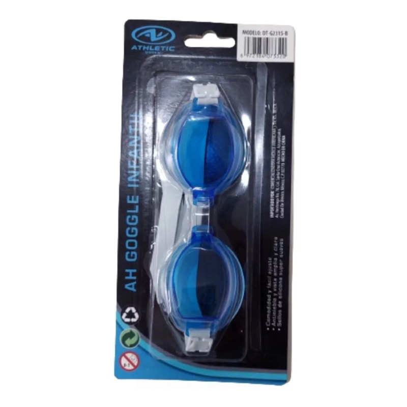 Athetic Works Googles Acuáticos Natacion Para Niños Athletic Works