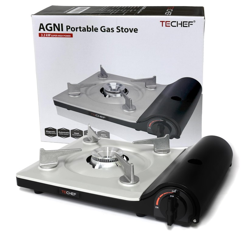 TECHEF - AGNI Portable Butane Gas Stove Burner, Made in