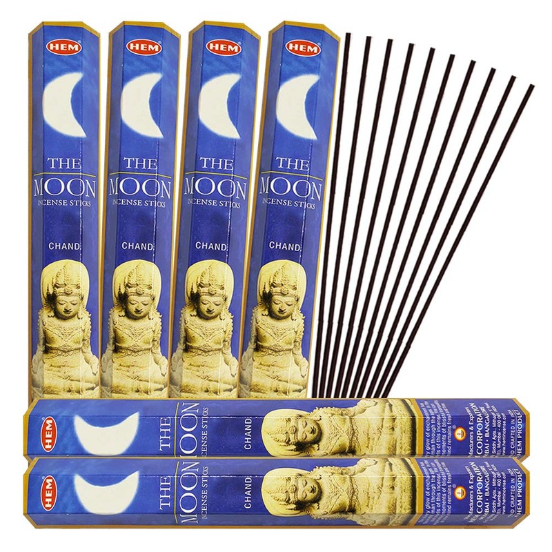 The Moon Incense Sticks and Incense Stick Holder Bundle Insence