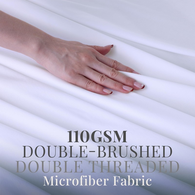 J'Chervianne Full Bed Sheet Set, 4 Piece Ultra-Soft Microfiber Bed