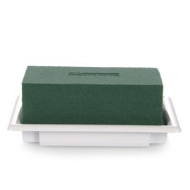 Flowerbox Oasis® Table Deco Mini - 13 x 9 x 5 cm - Pack of 8 - White