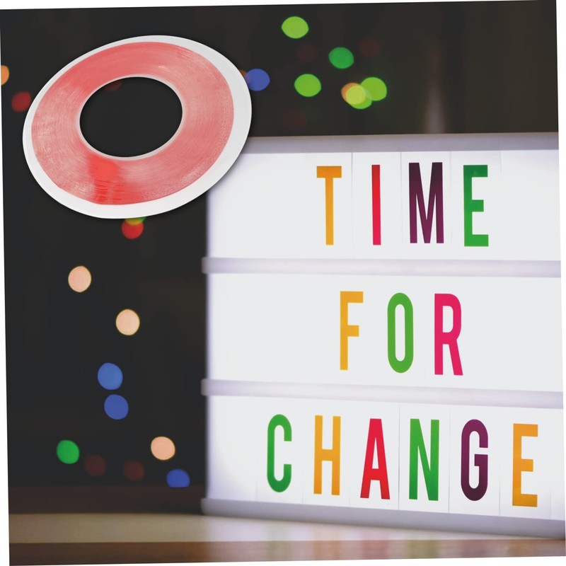 COHEALI Double Sided Tape Rolls 2 Pack 1mm 50m Long