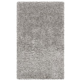 Safavieh California Premium Shag Collection SG151-7575 2-inch Thick Area Rug, 2' 3" x 5', Silver