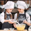 Halinuia Kinder Küchenschürze Wasserfest Verstellbar Le Chef Junior mit 2