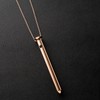 Vesper 2 Vibrating Necklace - Color: Rose Gold
