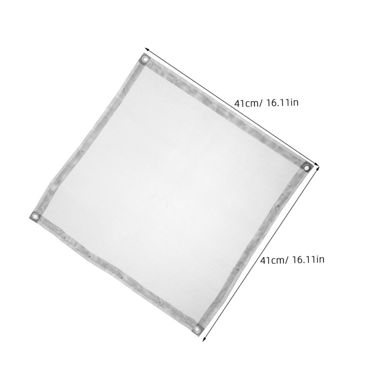 Gatuida 1 Set Outdoor Folding Fire Pit Mesh Screen Durable