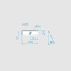 Kai 750BH2042 Razor Blade Small Blade Thin Blade Made in