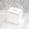 CLEAN SKIN CLUB Clear Acrylic Box for Clean Towels XL
