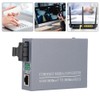 Fiber Optic Media Transceiver Ethernet Gigabit Single Mode Converter