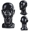 VEELTRAS Male Mannequin Head PVC Professional Head Model Display for