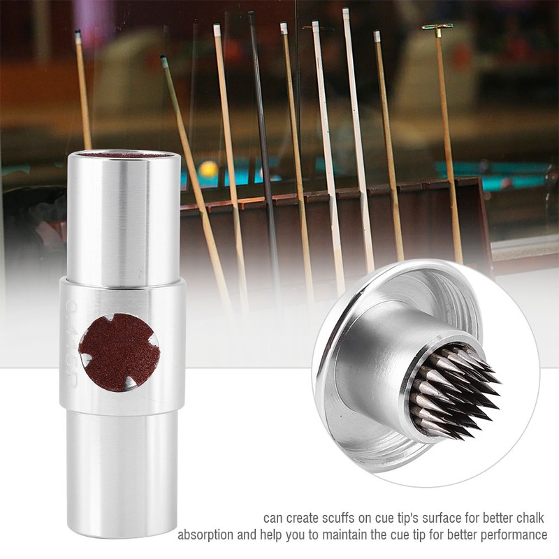 Billiard Pool Snooker Stick Shaper Cue Tip Pick Pricker Trimmer