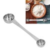 Tnfeeon Measuring Spoon, Double Ended Coffee Spoon Stainless Steel Tablespoon