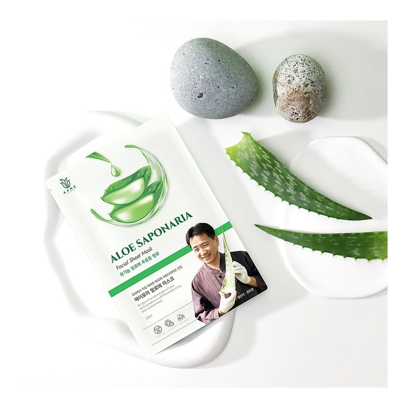 A4ME Aloe Mask Pack Soothing Moisture Replenishing Moisturizing - 30