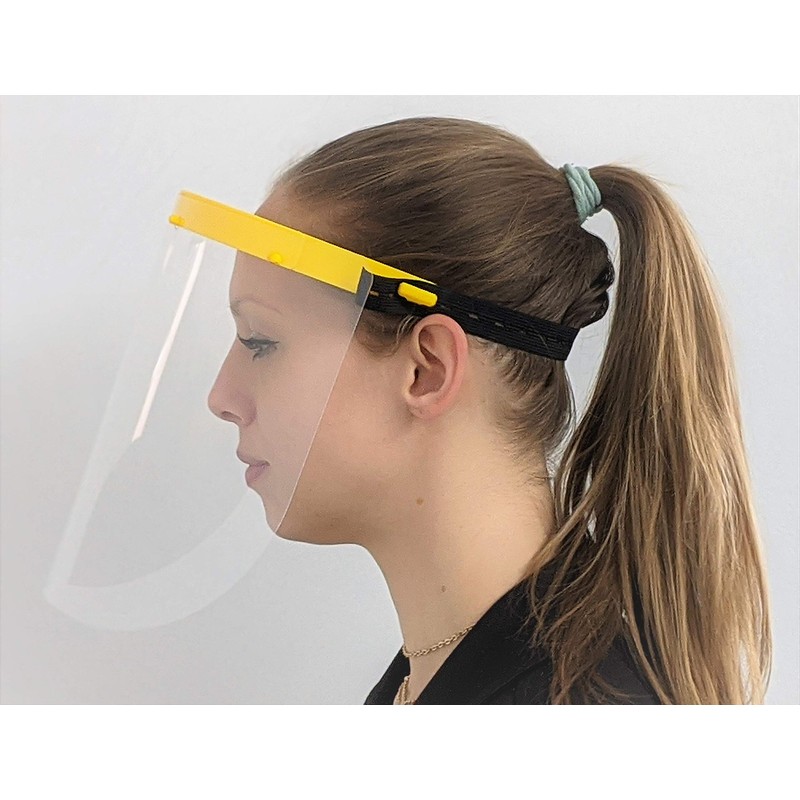 Made In canada HERO Protection Safety Reusable Face Shields Full