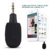 Wendry Mini Microphone,Portable Condenser Microphone High Sensitivity Low Noise Recording