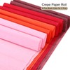 Rebower 8 Rolls Crepe Paper Sheets, 66ft Crepe Paper Roll,
