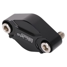 BIUGERCN ATV Parking Brake Block Off Plate CNC Universal for Raptor 700 660 350 TRX 450 LTZ 400 Banshee 350 KFX 400 450 Black