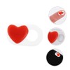 TEHAUX 4PCS Heart Pattern Webcam Cover for Laptop Tablet Peeping