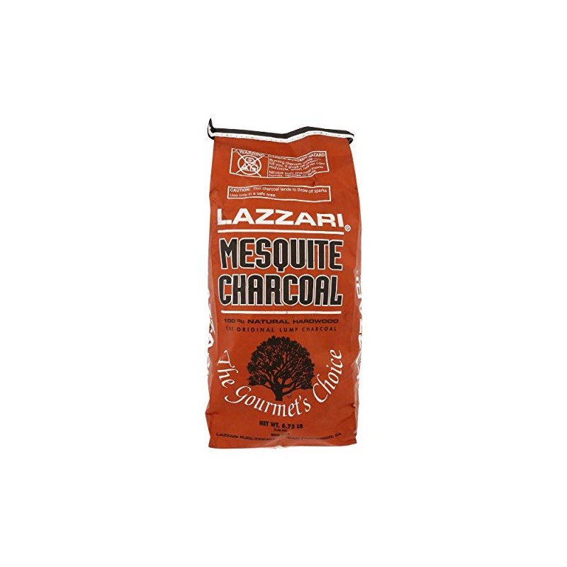 Lazzari, Mesquite Charcoal, 6.75 lbs