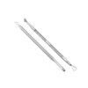 Ipetboom 3pcs Dead Skin Fork Dead Skin Cuticle Pusher Nail