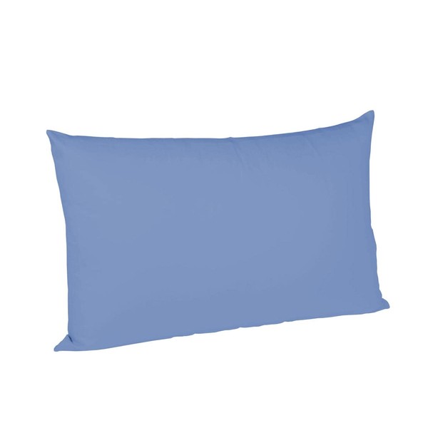 Fleuresse Colours Uni Maco Satin Cushion Case Blue 6031