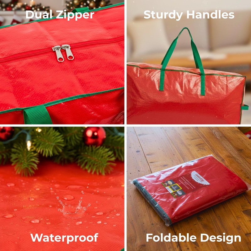 SHATCHI Christmas Tree Storage Bag, Holds up to 2.5 m