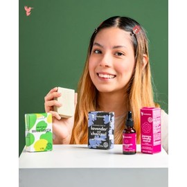 Extraherbos Kit Antiacné 3-en-1 - Aceite de Camelia, Jabón de Carbón y Lavanda, Jabón de Moringa, 3 pzas