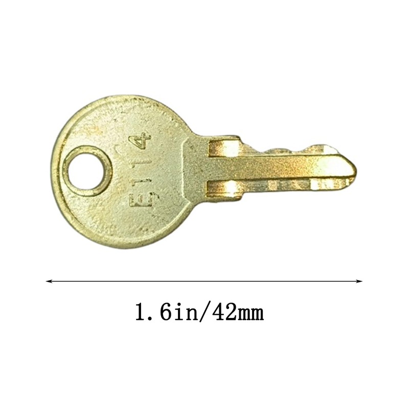 12PCS E114 Key for Toilet Paper Dispensers,E114 Paper Towel Key