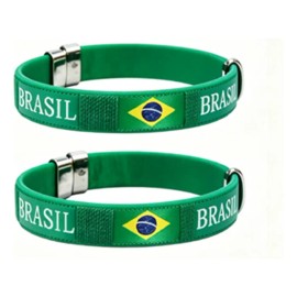 2026 México De La Copa Del Mundo Animando Pulsera-2 Piezas