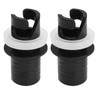EMSea 2Pcs Inflatable Boat Valves Hose Adapter Connector Sup Pump