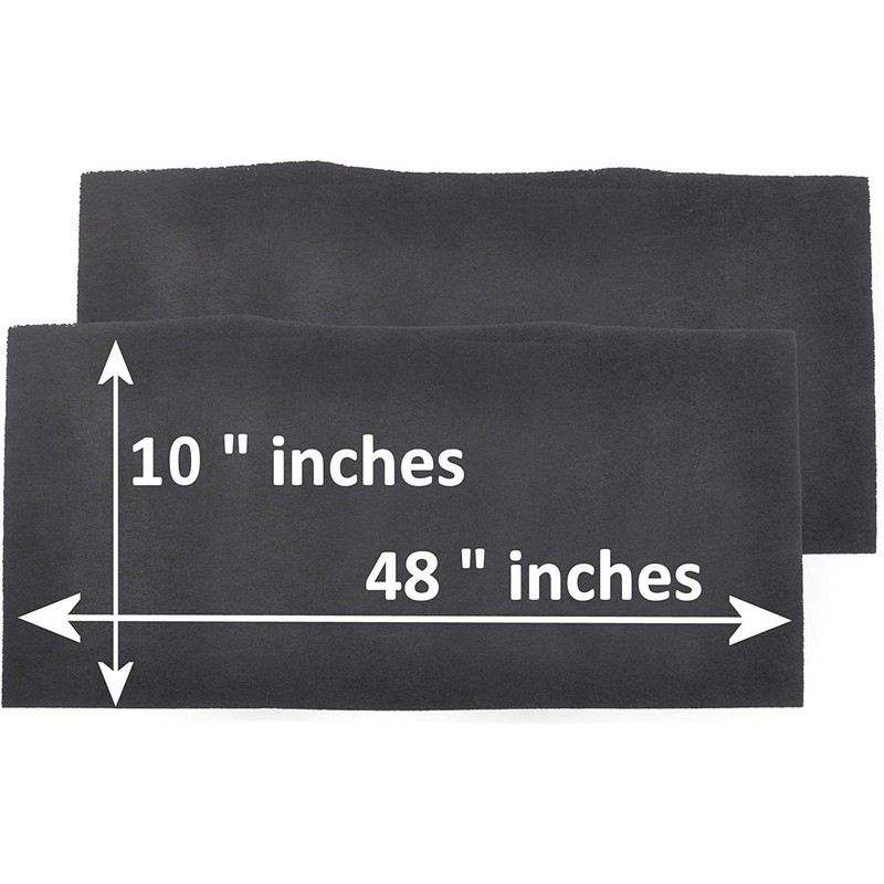 Breathe Naturally Universal 10x48 Cut-to-Fit Activated Carbon Filter (6 Pack)