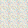 Vibrant Rainbow Polka Dots Gift Wrap - 30" x 5