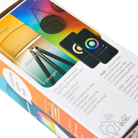 TCP Smart Wi-Fi LED Lightbulb Classic E27 Colour Tuneable White & Colour Changing Dimmable, Rgb