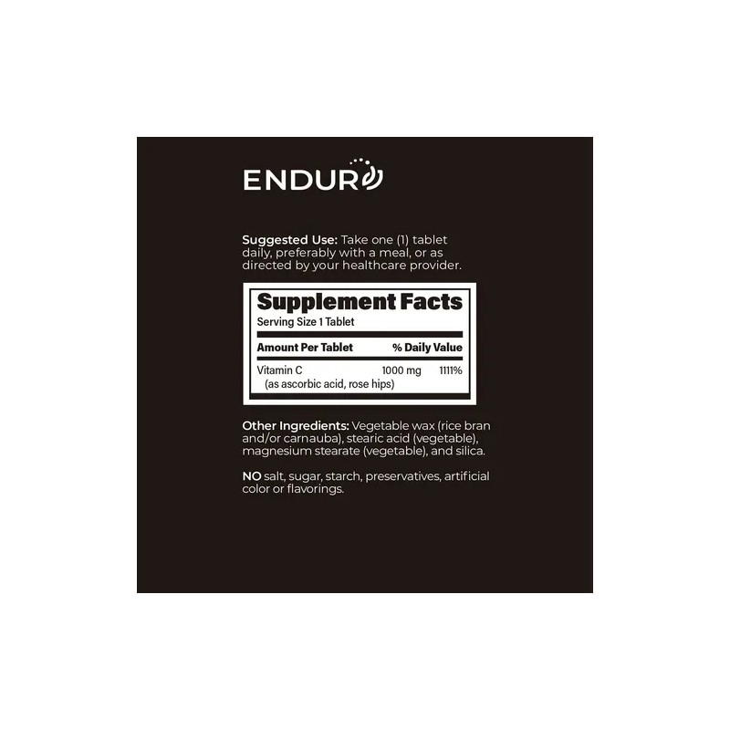 Endurance Products Endurc Vitamina 1000mg Tabletas