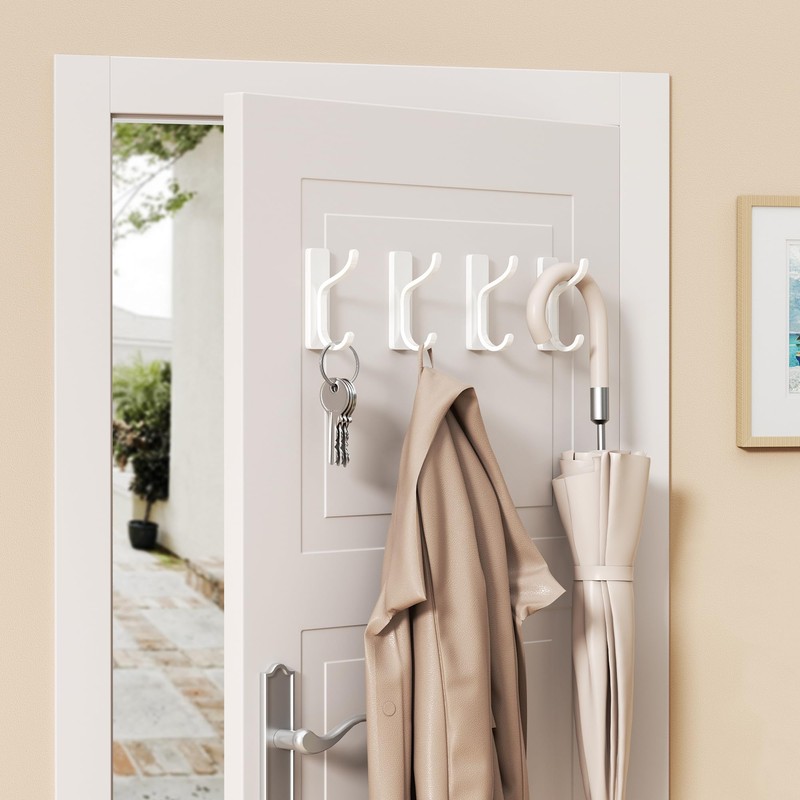 pickpiff Adhesive Wall Hooks for Hanging Towels - Heavy Duty