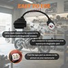AMHTDOL OBD2 Adapter for Yamaha 4 Pin to 16 Pin