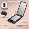 Cámara UV para prueba de protector solar, espejo UV, espejo