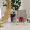 Relaxdays 3 Compartments Hexagonal Brush Holder Height 12.5 x Width