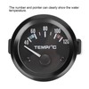 Pyhodi Water Temperature Gauge, 2inch 52mm Universal Car Truck LED