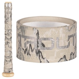 Lizard Skins DSP Ultra Mike Trout Baseball Bat Grip - 0.5mm 1.1mm – Next-Gen Durasoft Polymer Signature Series Bat Tape (Silver, 1.1mm)