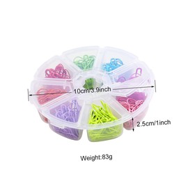 Operitacx Gourd-shaped Safety Pins 320pcs Simple Metal Pins for Home Office School Supplies