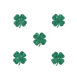 50 x Green Lucky Four Leaf Clover Table Confetti/Scatter, St. Patricks day table scatter
