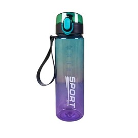 Xingdianfu Sports Water Bottle, 560 ml, Leak-Proof, Fitness Water Cup, Outdoor Water Bottle, Sippy Cup, Water Glasses for Girls, Boys, School, Gym (Green)