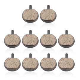 Cyrank 5 Pairs Disc Brake Pads, Bicycle Brake Pads, Round Bicycle Brake Pads, Brake Pads Bicycle, Bicycle Brake Pads for Mountain Bikes, Scooters, Electric Bicycle
