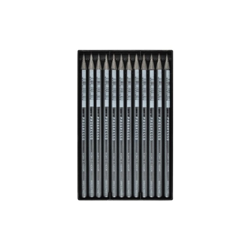 KOH-I-NOOR Progresso 6B Woodless Graphite Pencil (Box of 12)