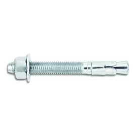 Powers Fastening Innovations 7433SD1 Power-Stud and Sd1 5/8-Inch by 5-Inch Type Carbon Steel Wedge Expansion Anchor Carbon Steel Clip, 25 Per Box