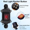 Bemaka IP67 Waterproof Inline Switch 12V DC 20A 4Pin 2