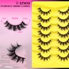 Manga Lashes Anime False Eyelashes Spiky Lashes Strips (Vivid)